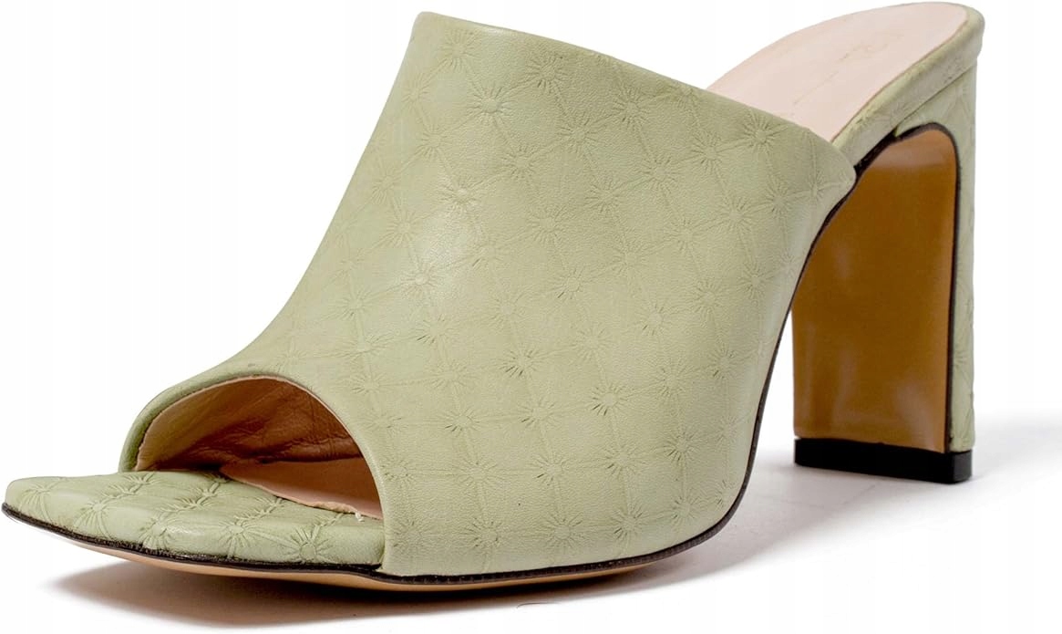 L37 Elegantní Nazouváky S Reliéfním Vzorem A Sloupkem 41 J6A