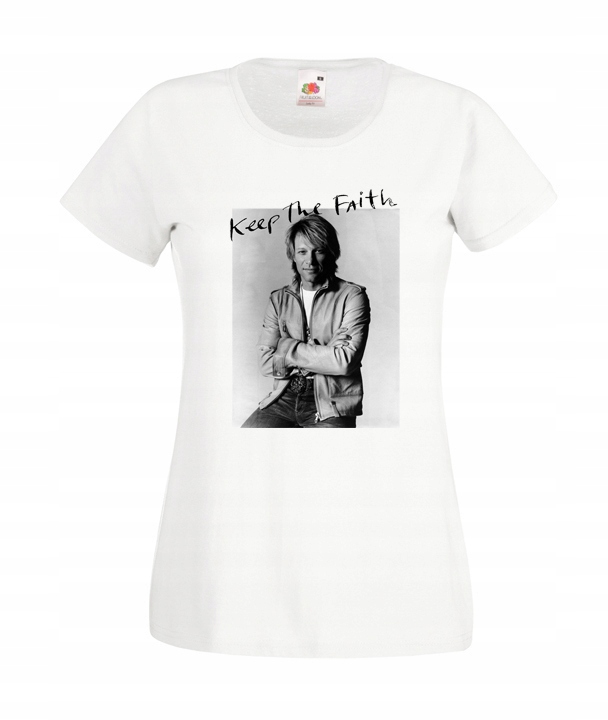 

XL Koszulka Damska Bon Jovi Jon Rock Faith Wzory