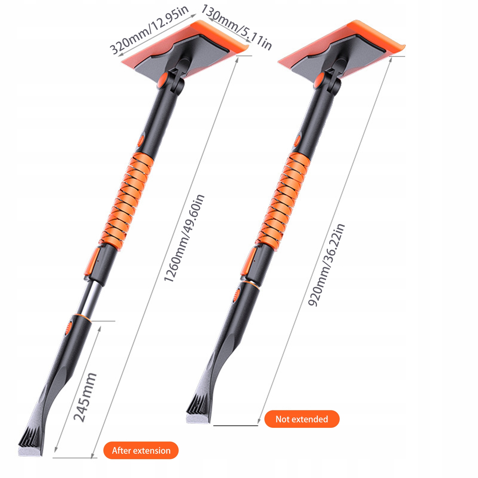 Iotla і щітка для видалення снігу для автомобілів