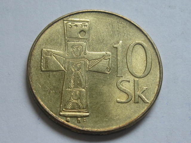 nr2065 Słowacja Moneta 10 Koron 1993
