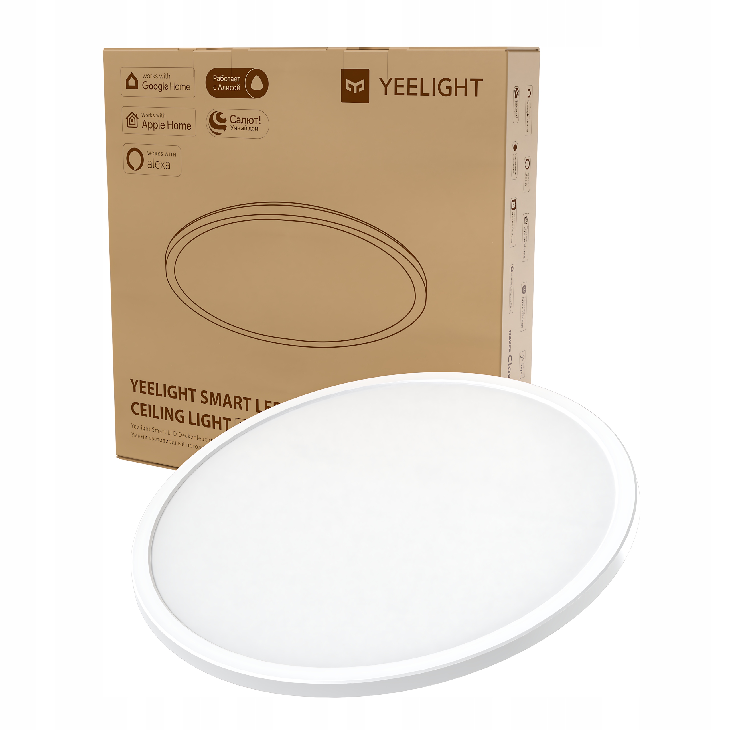 Inteligentna Lampa Sufitowa Yeelight 40 Cm 24w Rgb Wifi Plafon
