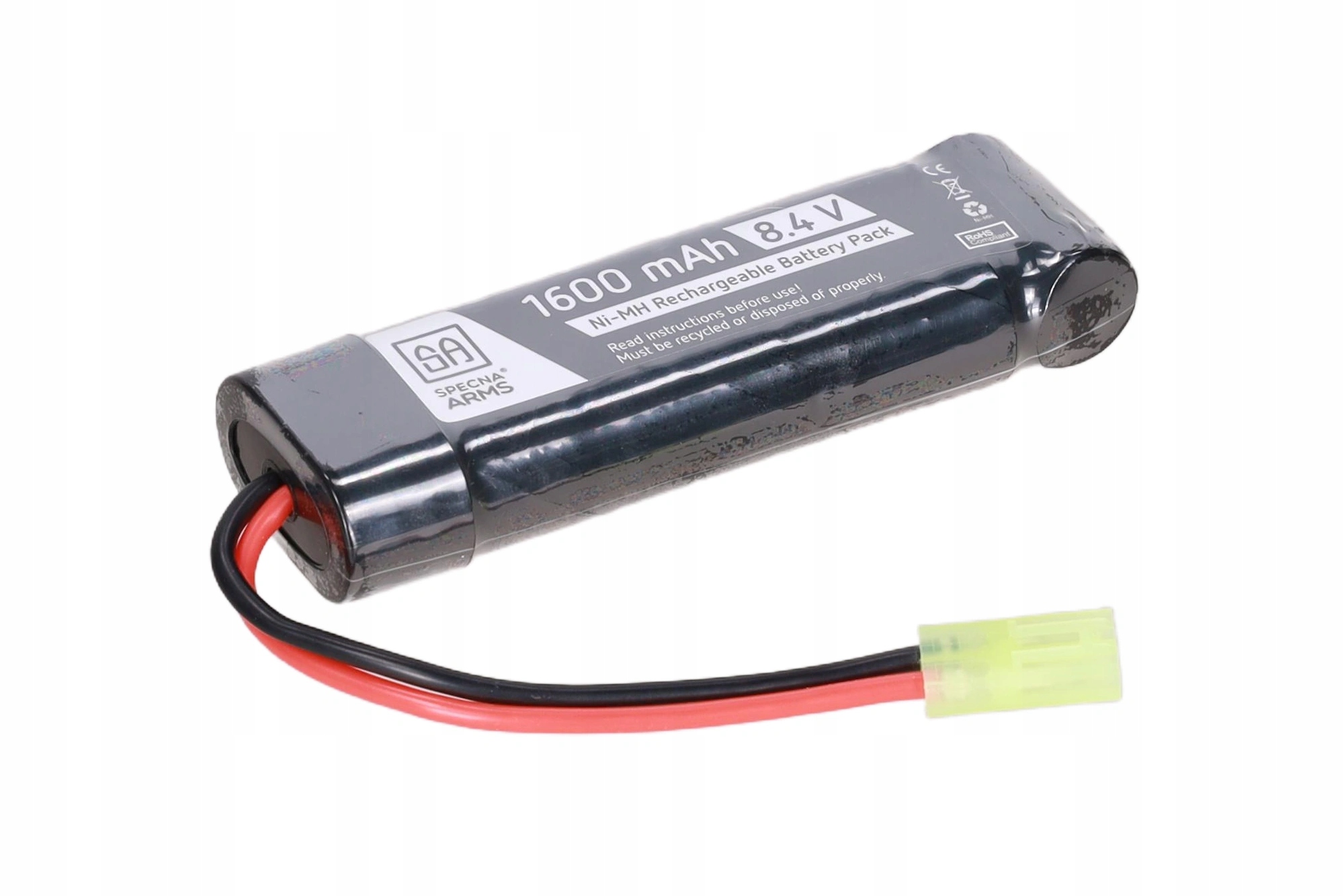 Akumulator NiMH 8,4V 1600mAh Bateria Ak M4 G36 MP5 Aug M16 M14
