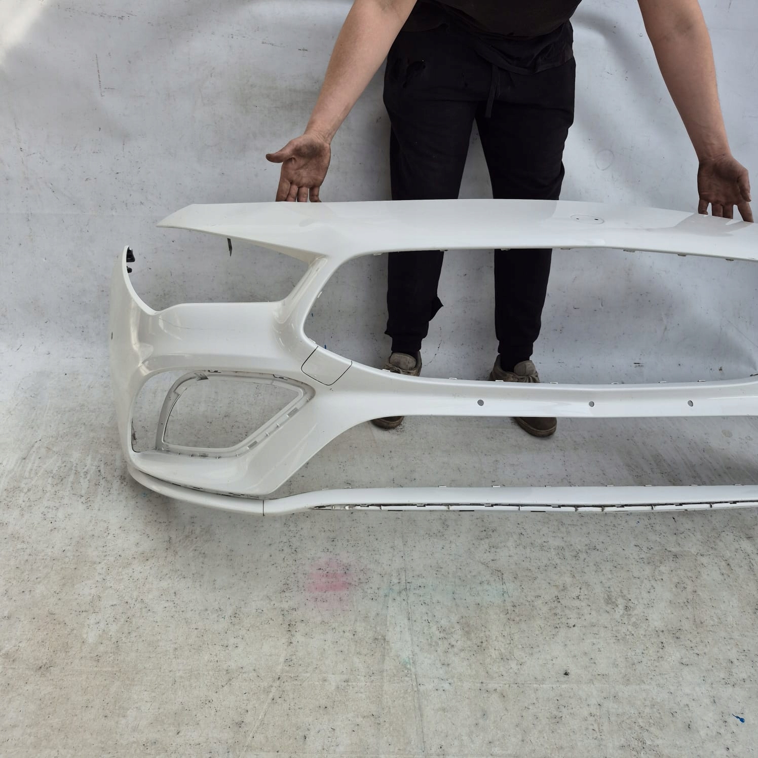 MERCEDES CLA II 2 C118 AMG 19-23 bumper front front PDC