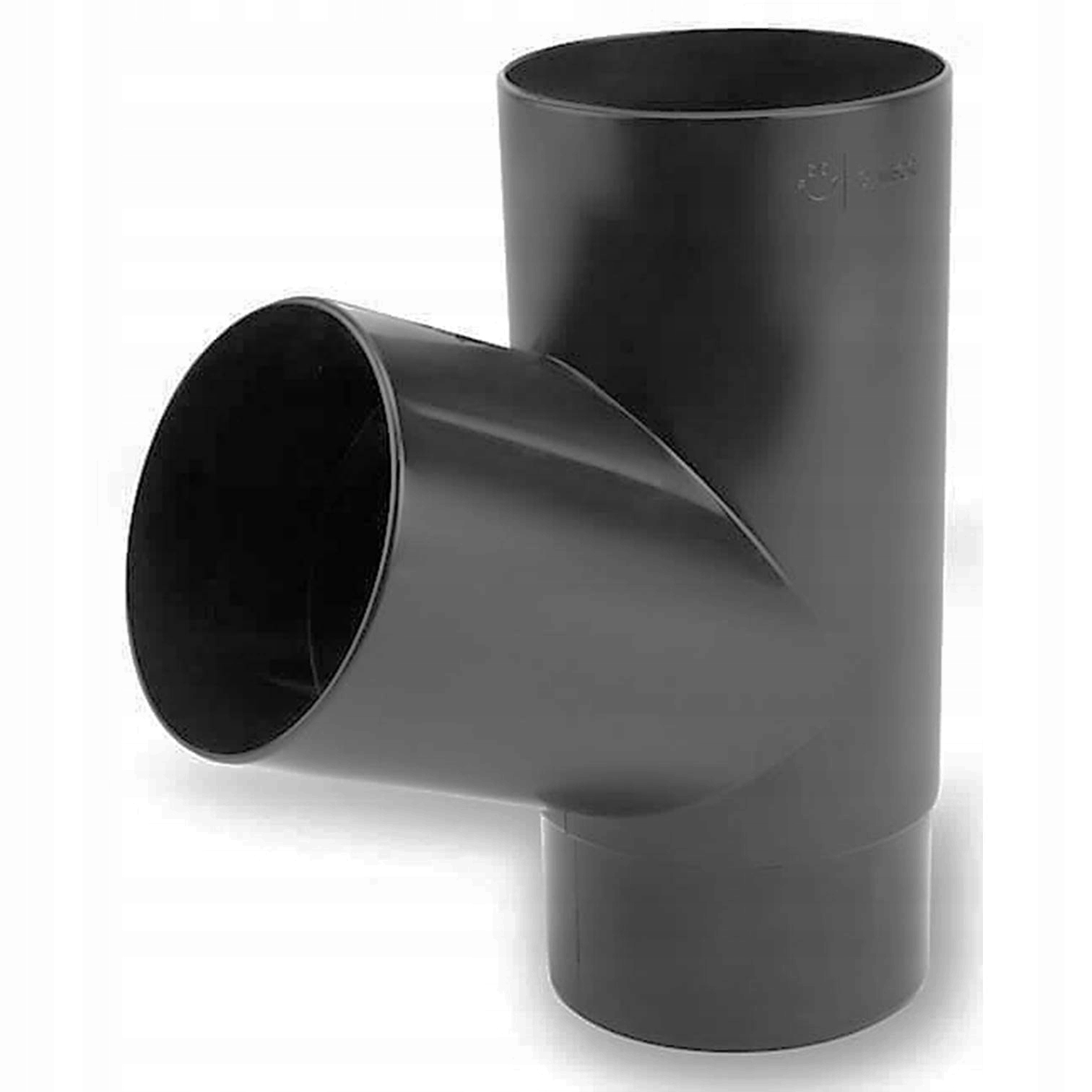 Trójnik 67° Galeco PVC 100 Grafit