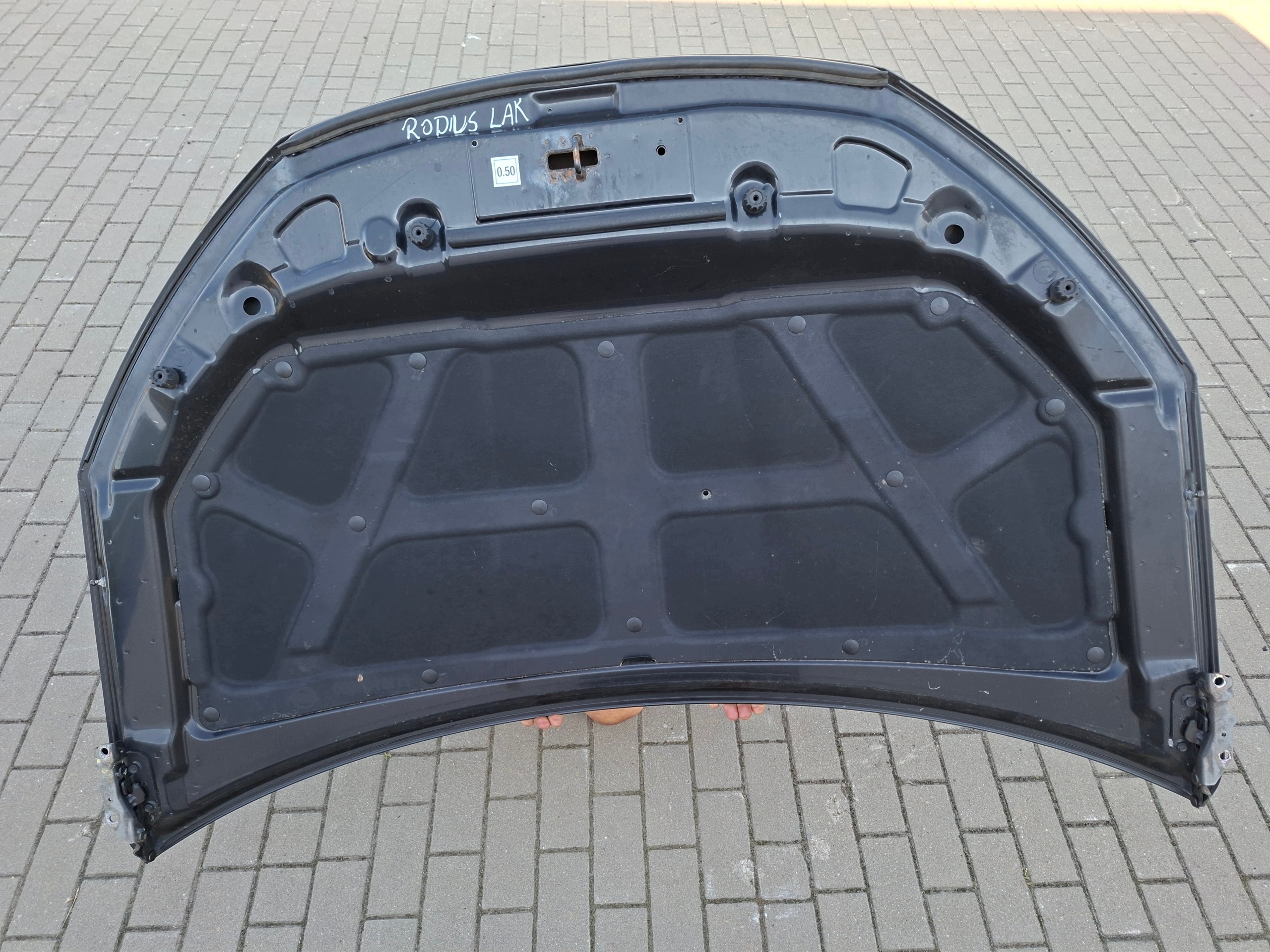 bonnet complete soundproofing hinges SSANGYONG RODIUS II LAK