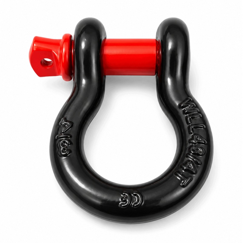 Szekla Omega średnia 4.75 T Wll 3/4' Lakierowana czarna Off-road BullWinch