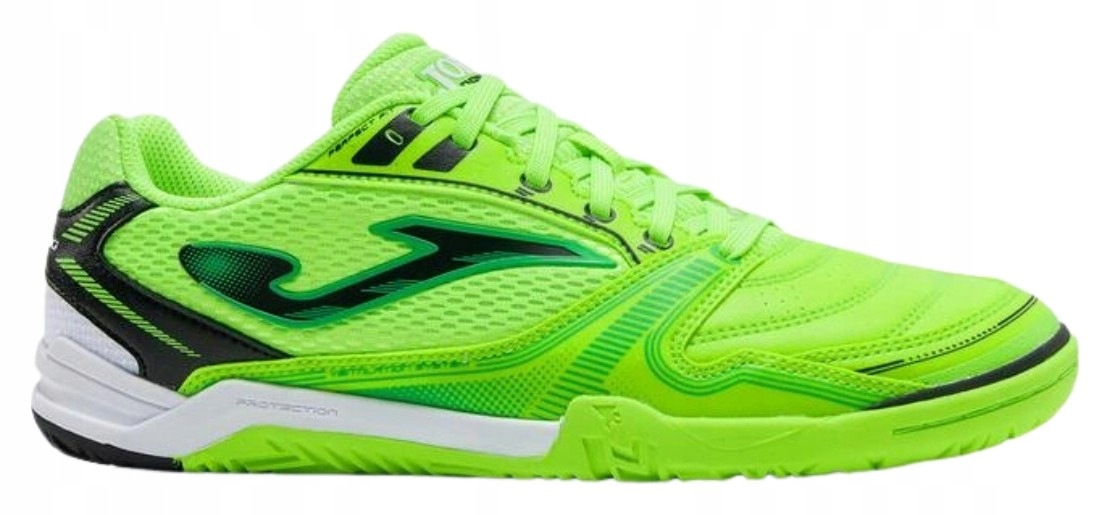 Boty Joma Fotbalové Dribling Indoor 2611 zelené Fluo DRIS2611IN vel. 42,5