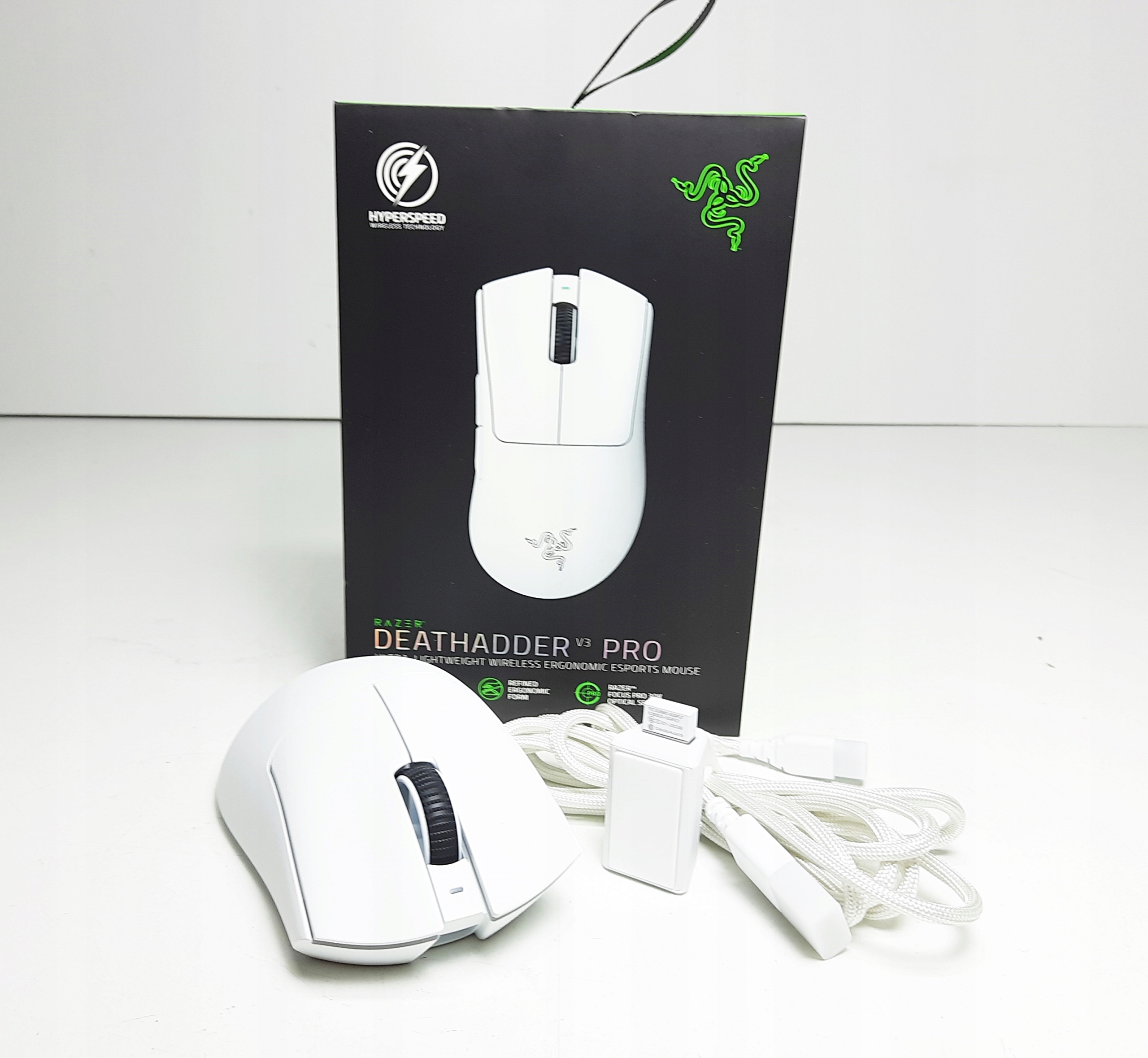 Razer Deathadder V3 Pro White - Niska cena na Allegro