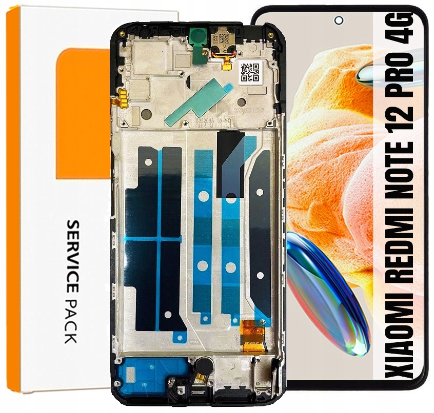 Displej Pro Xiaomi Redmi Note 12 Pro 4G Originál Oem Displej Rámeček