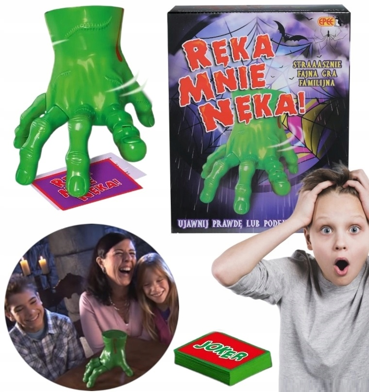 Rodzinna Gra Edukacyjna Ręka Mnie Nęka 3872