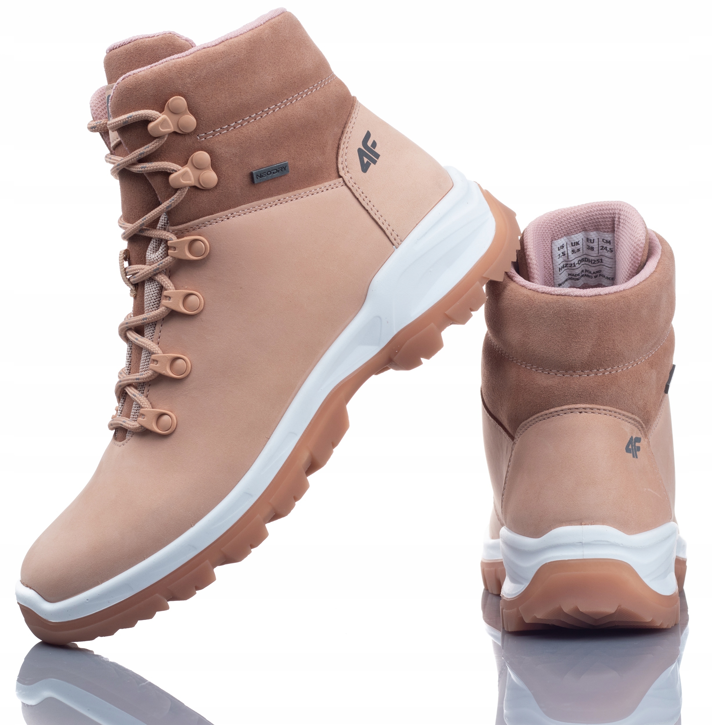 Buty 4F trekkingowe Wodoodporne OBDH251 56S 36
