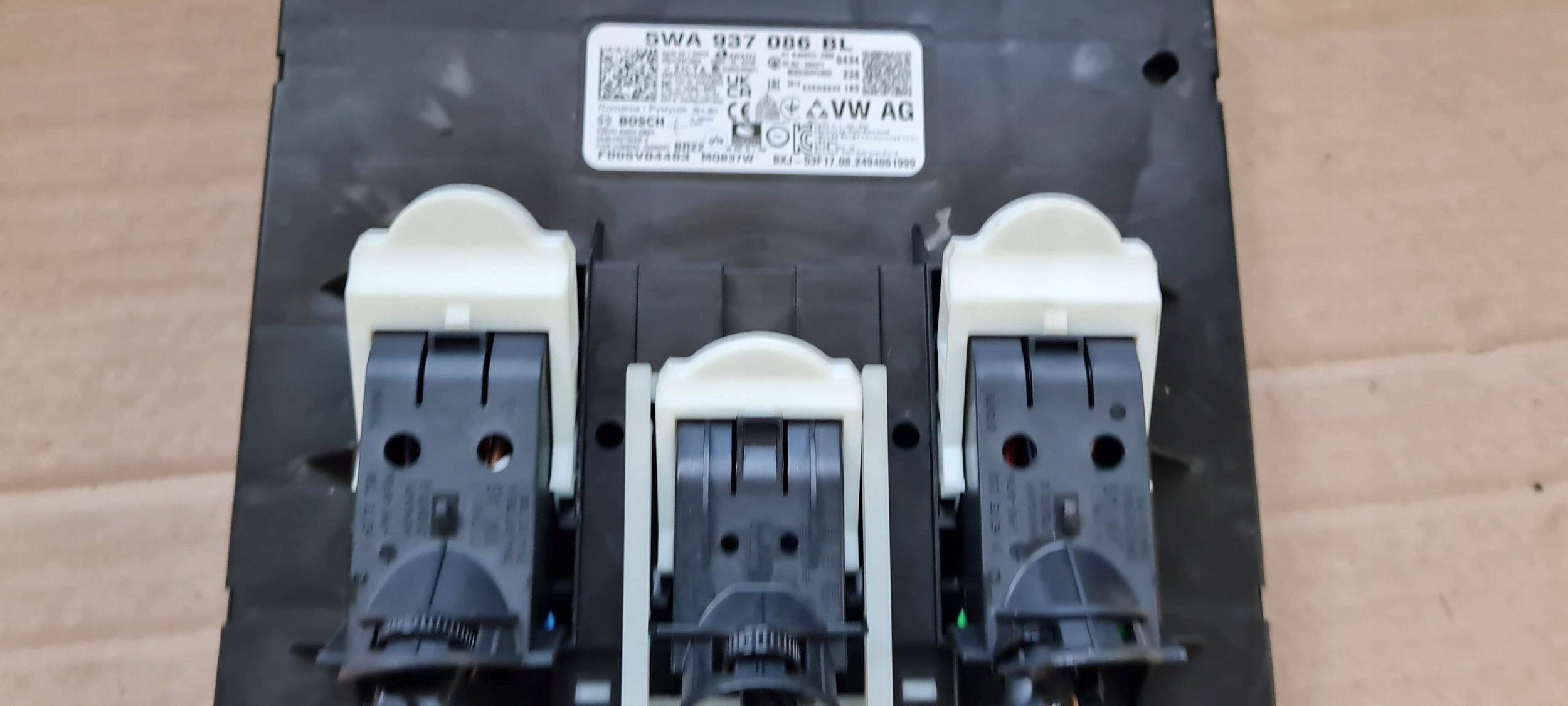 S3 8Y A3 LIFT module control unit KOMFORTU 5WA937086BL