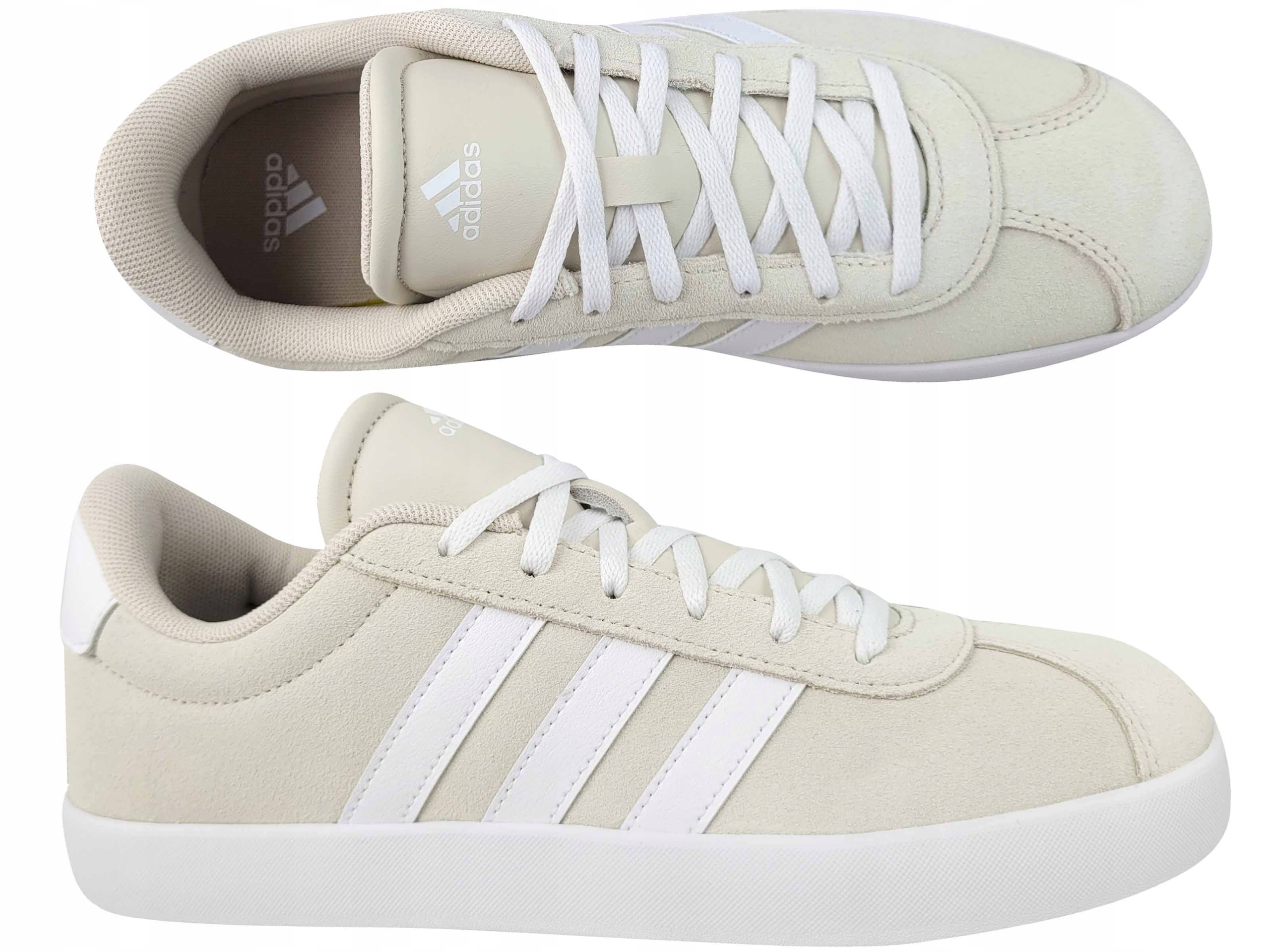ADIDAS VL COURT 3.0 ID6312 BUTY TRAMPKI TENISÓWKI SKATE SKÓRZANE Rozmiar 39 1/3