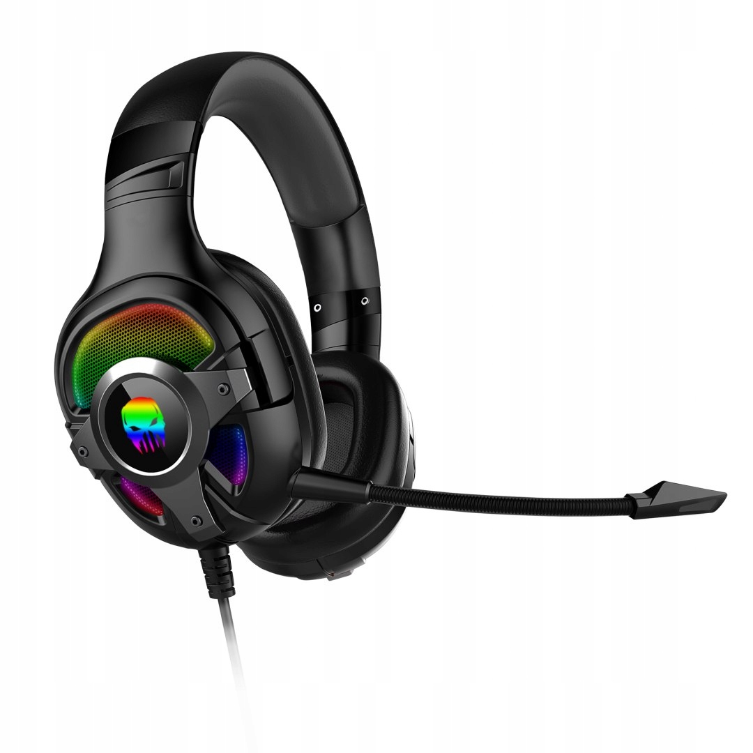 Słuchawki nauszne Gamingowe dla Gracza Mikrofon