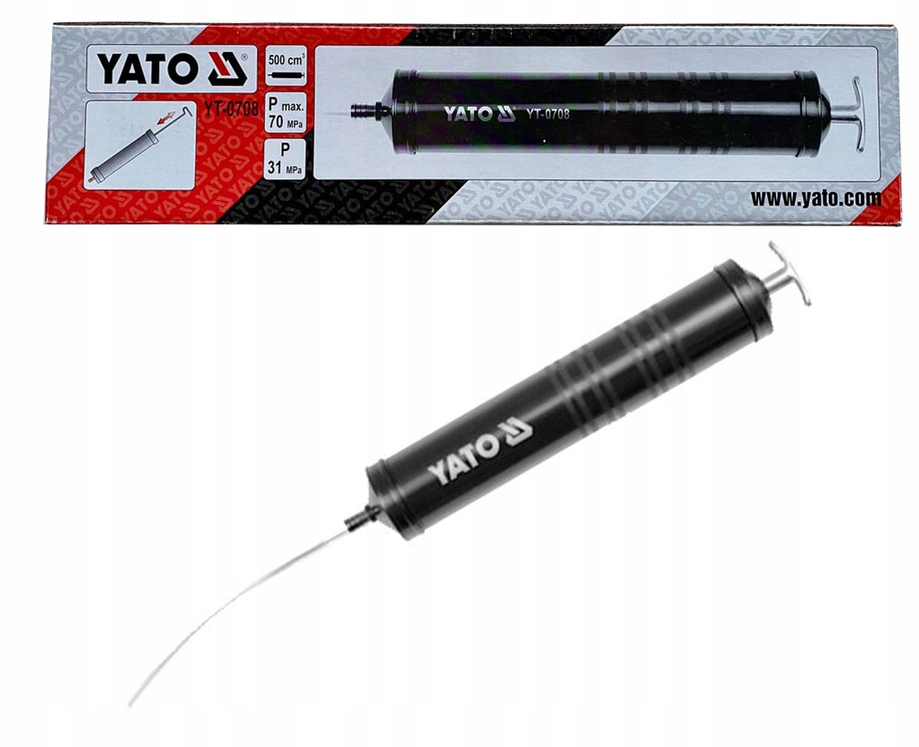 

Strzykawka Do Oleju Yato YT-0708 Pompka 0,5L