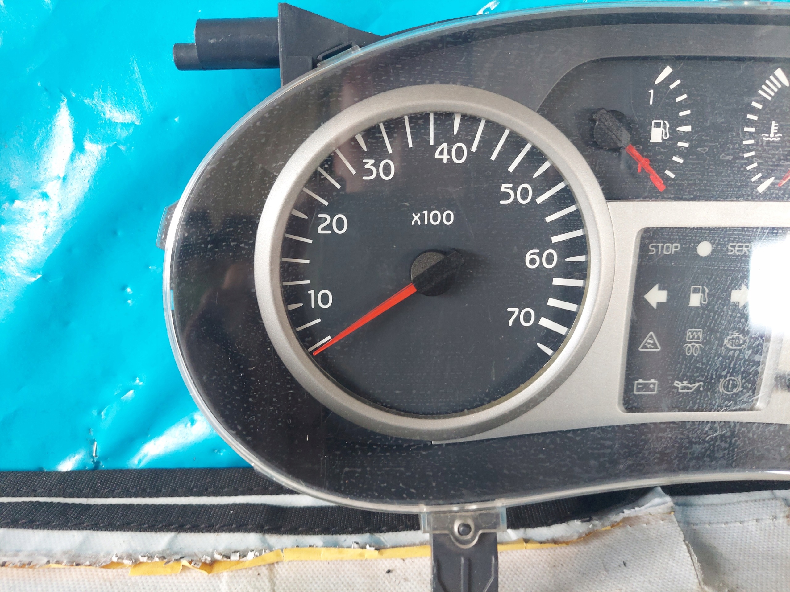 dials clock CLIO II 1.5 DCI P8200261102