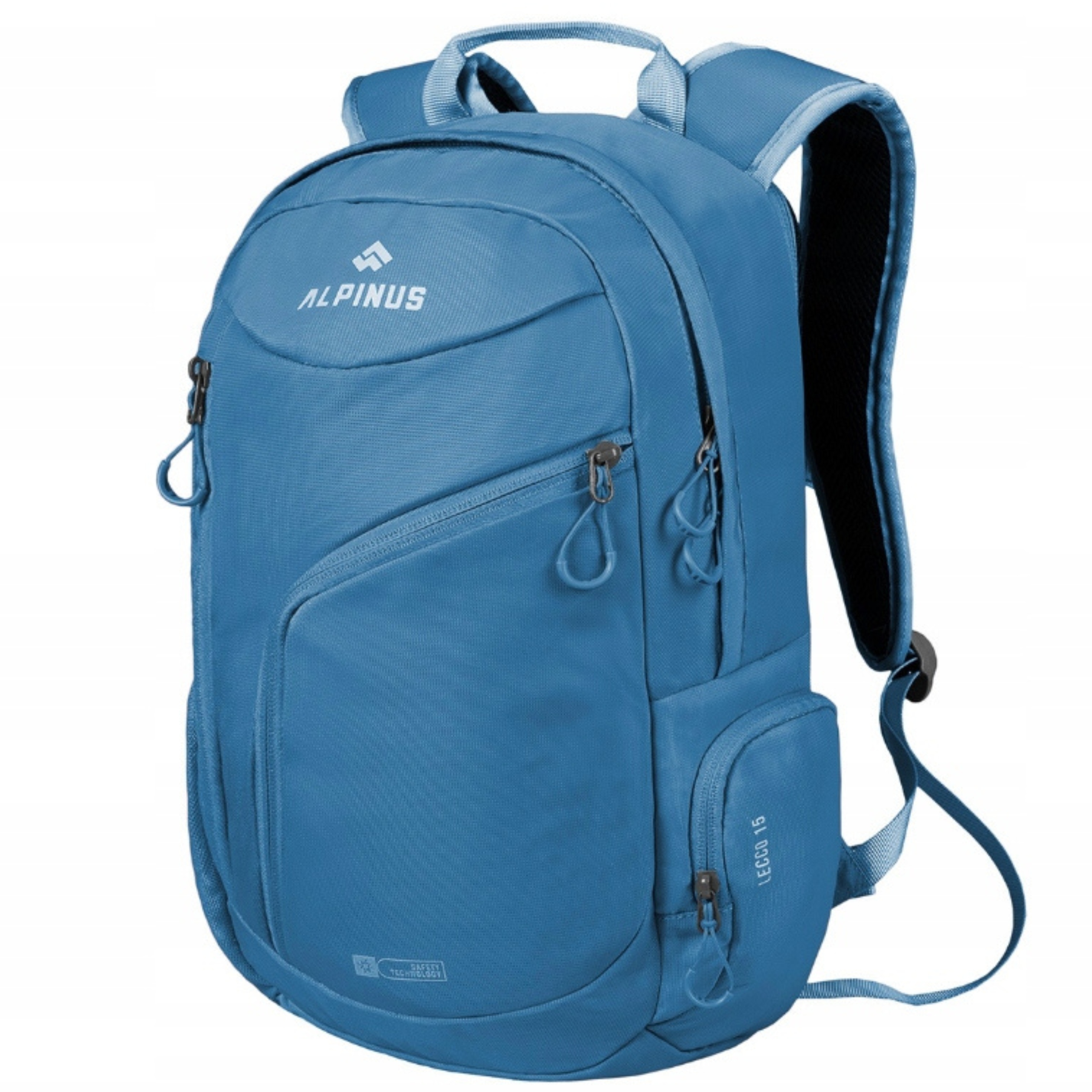 Plecak Sportowy Alpinus Turystyczny Trekkingowy Miejski Lecco Niebieski