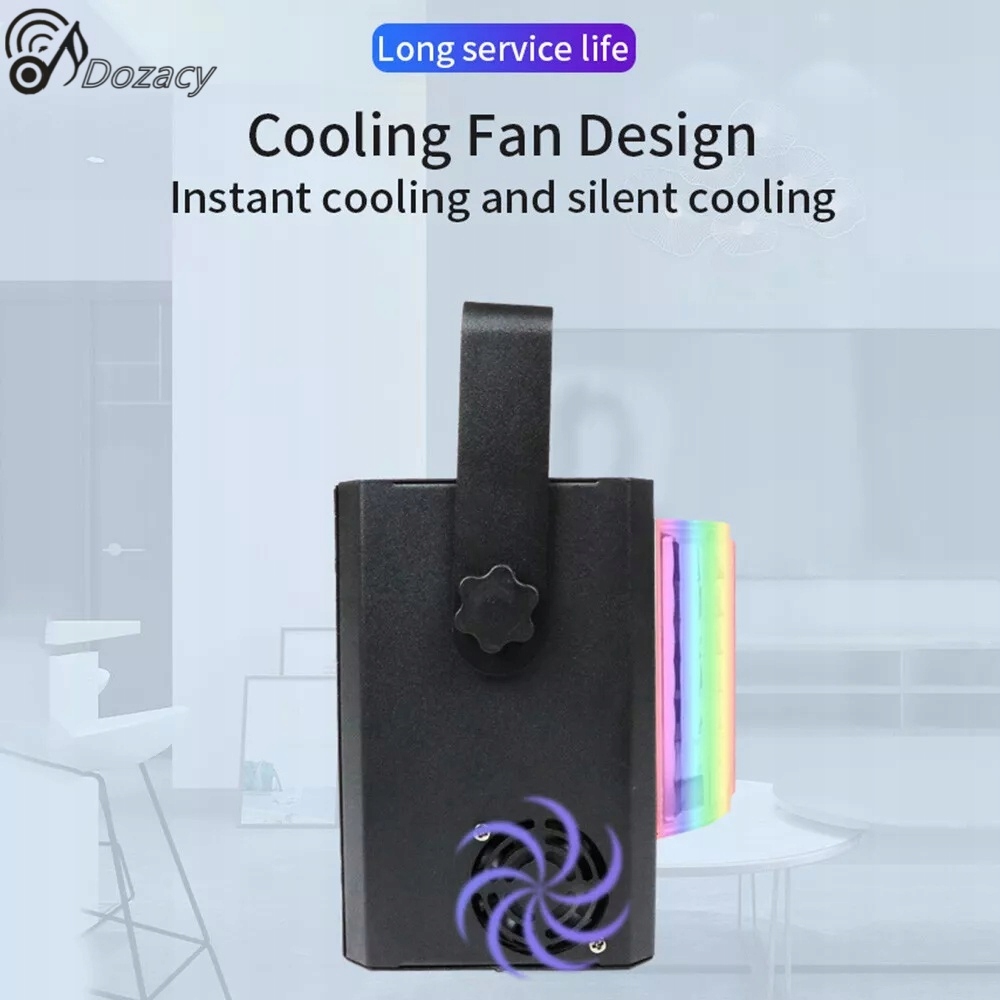 ŚWIATŁO LASEROWE LED KOLOROWE OBROTOWE ŚWIATŁA ŚWIATŁA IMPREZOWE DLA DJ-ÓW EAN (GTIN) 6921966863017