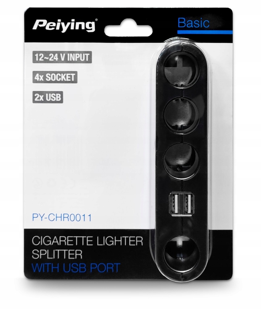 

Rozdzielacz Gniazda Zapalniczki +usb PY-CHR0011