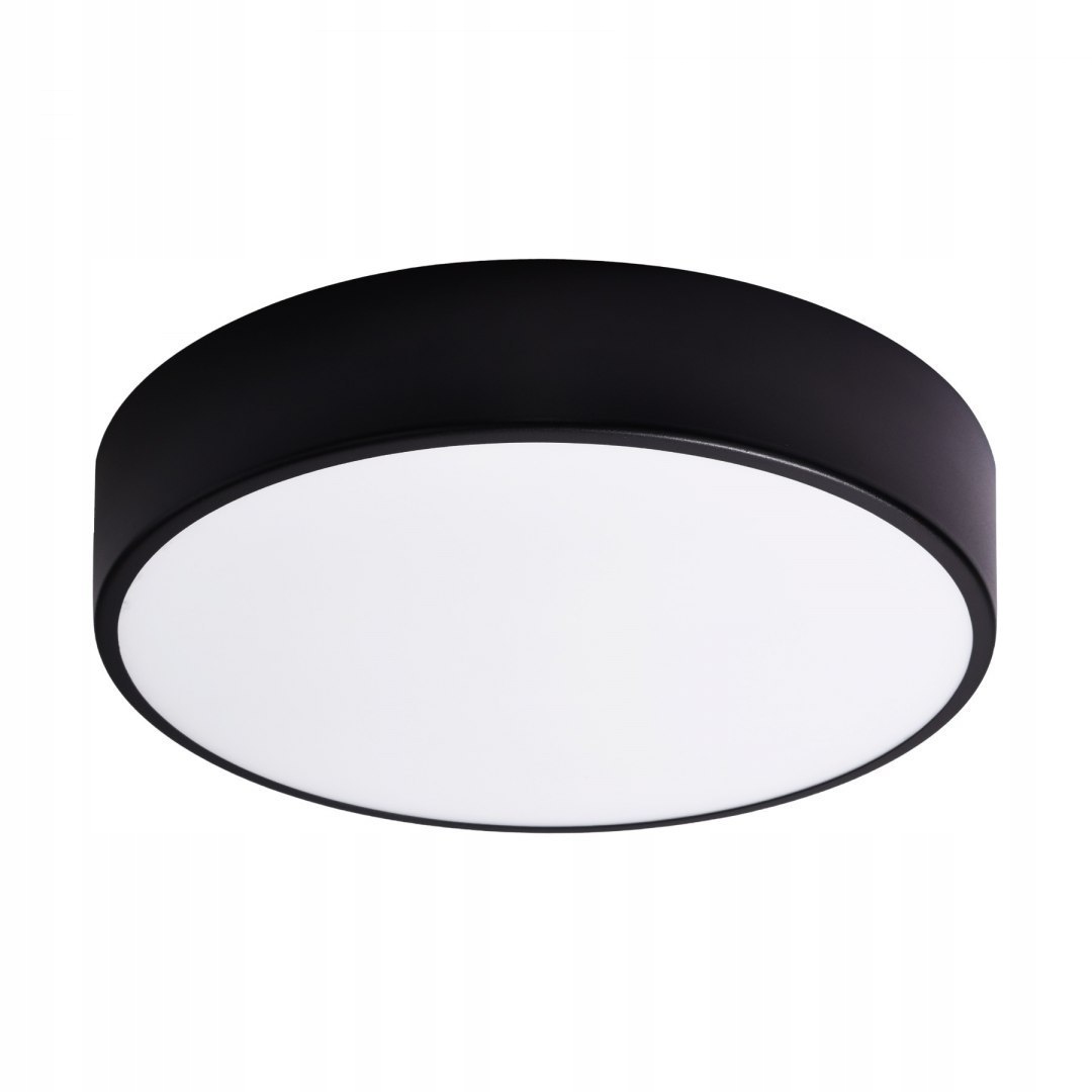

Lampa sufitowa plafon Cleo 400 Czarny IP54 40 cm