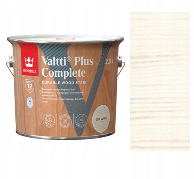Tikkurila Valtti Plus Complete 2,5L Bílá Off White (odstín)