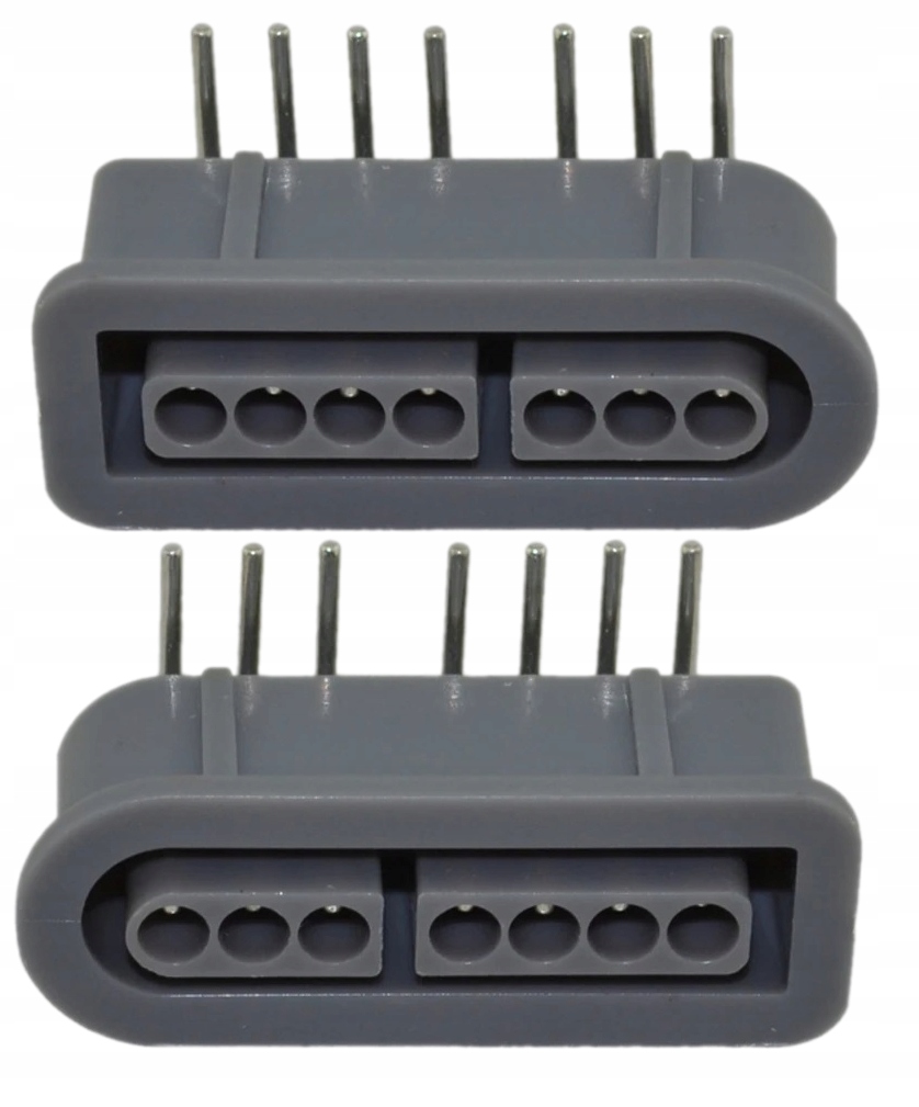 KOMPLET GNIAZD ZŁĄCZ PORTÓW PADA DO KONSOLI NINTENDO SUPER SNES 90 STOPNI