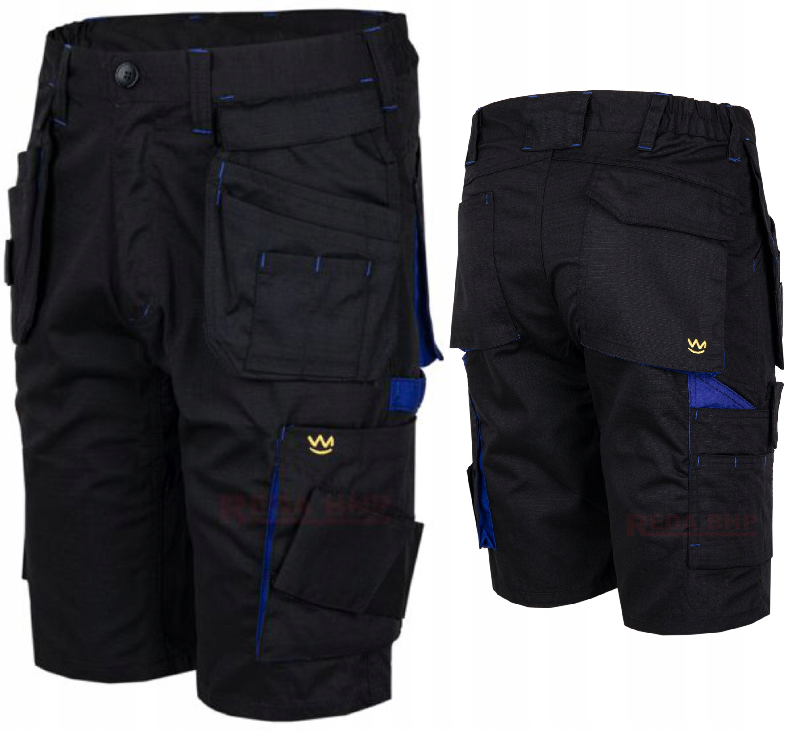 KRÓTKIE SPODENKI ROBOCZE BOJÓWKI SZORTY MONTERSKIE 54