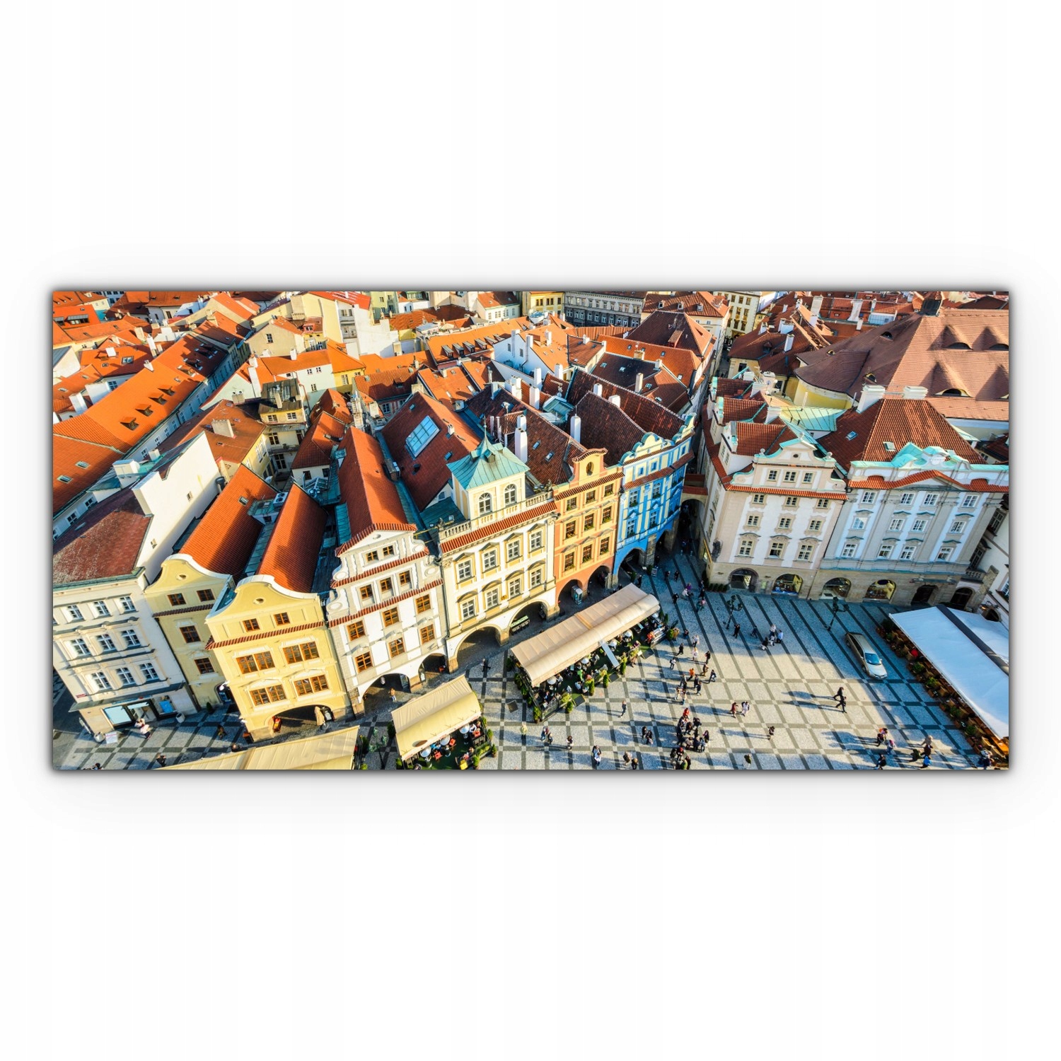 

Obraz na płótnie z foto 140x70 Praga Miasto Domy