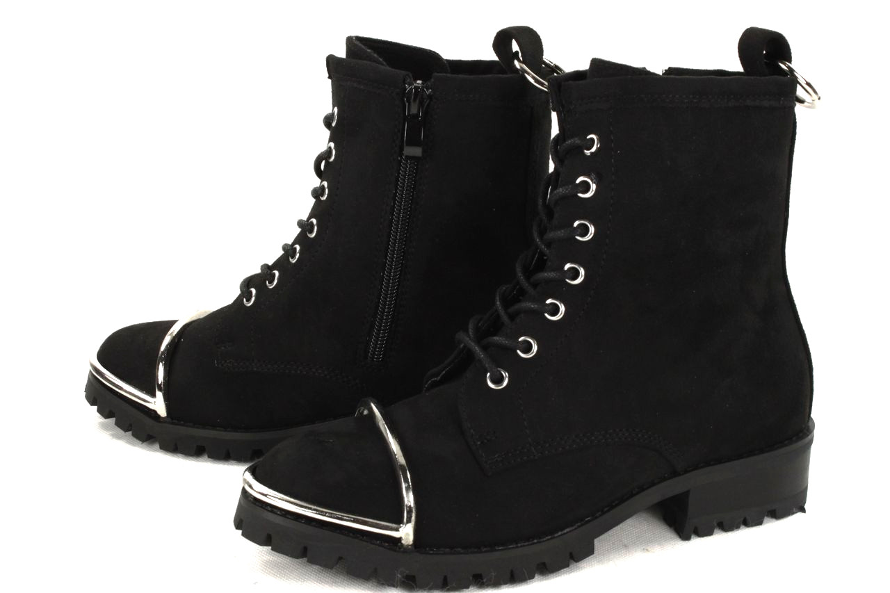 

Lu Boo 37343 Ciepłe Botki Damskie Zdobione R.38