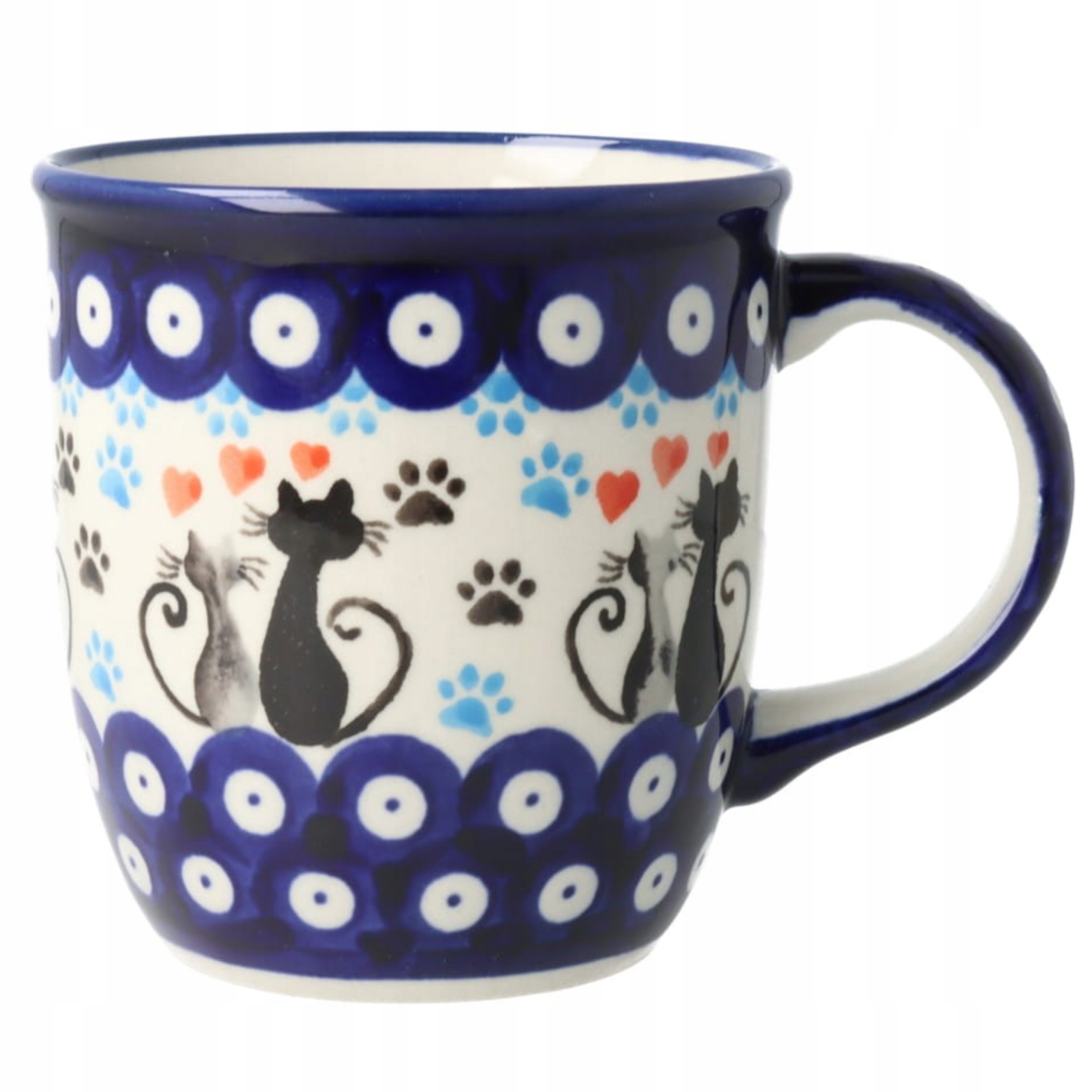 Kelímek Keramika Bolesławiec 1 Druh 350 ml GU1105DEK1397A Ruční práce