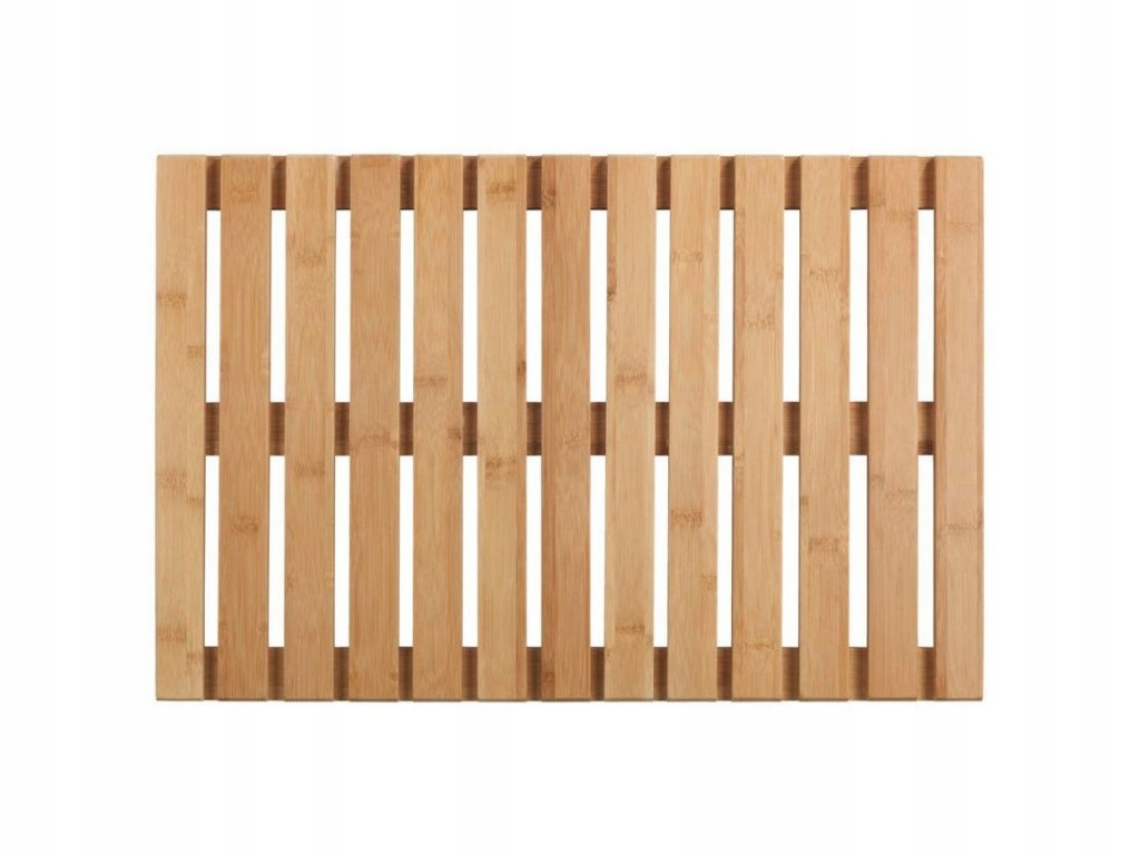Bambusová předlozka do koupelny Bambus, 60 x 40 cm, Wenko