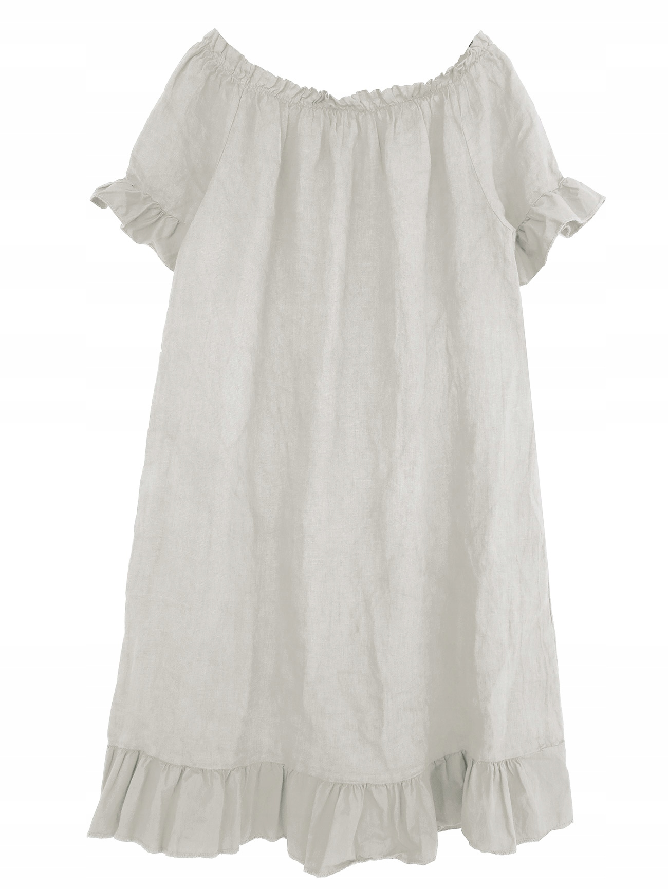 

Sukienka Tunika Hiszpanka Len oLA M L XL XXL Italy