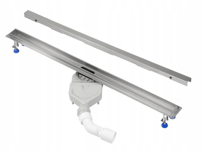 Lineárny odtok Slim Steel sifón Viega 100 Prestige