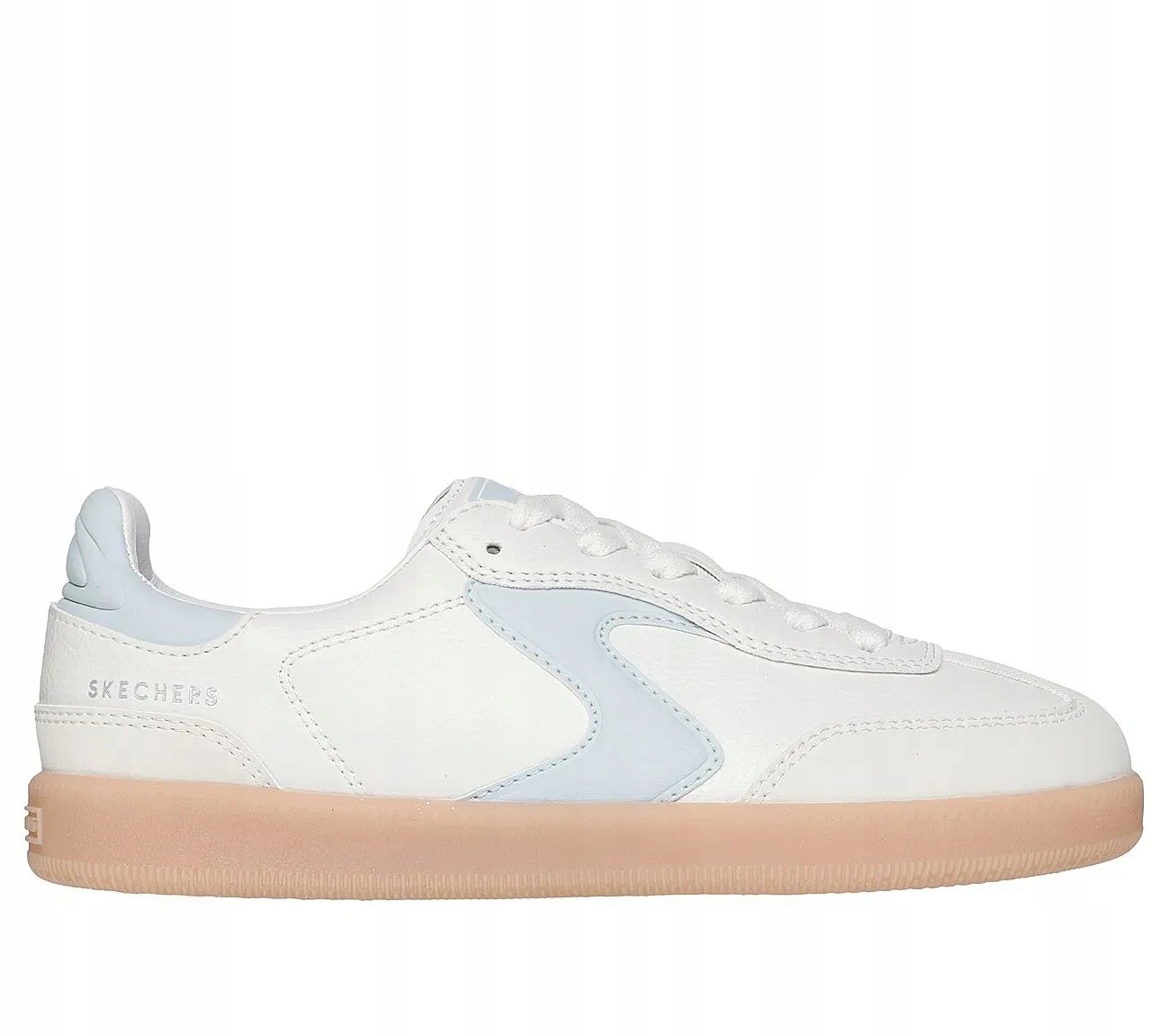 Buty młodzieżowe Skechers Kids' Hotshot Little Kickoff biało/niebieskie