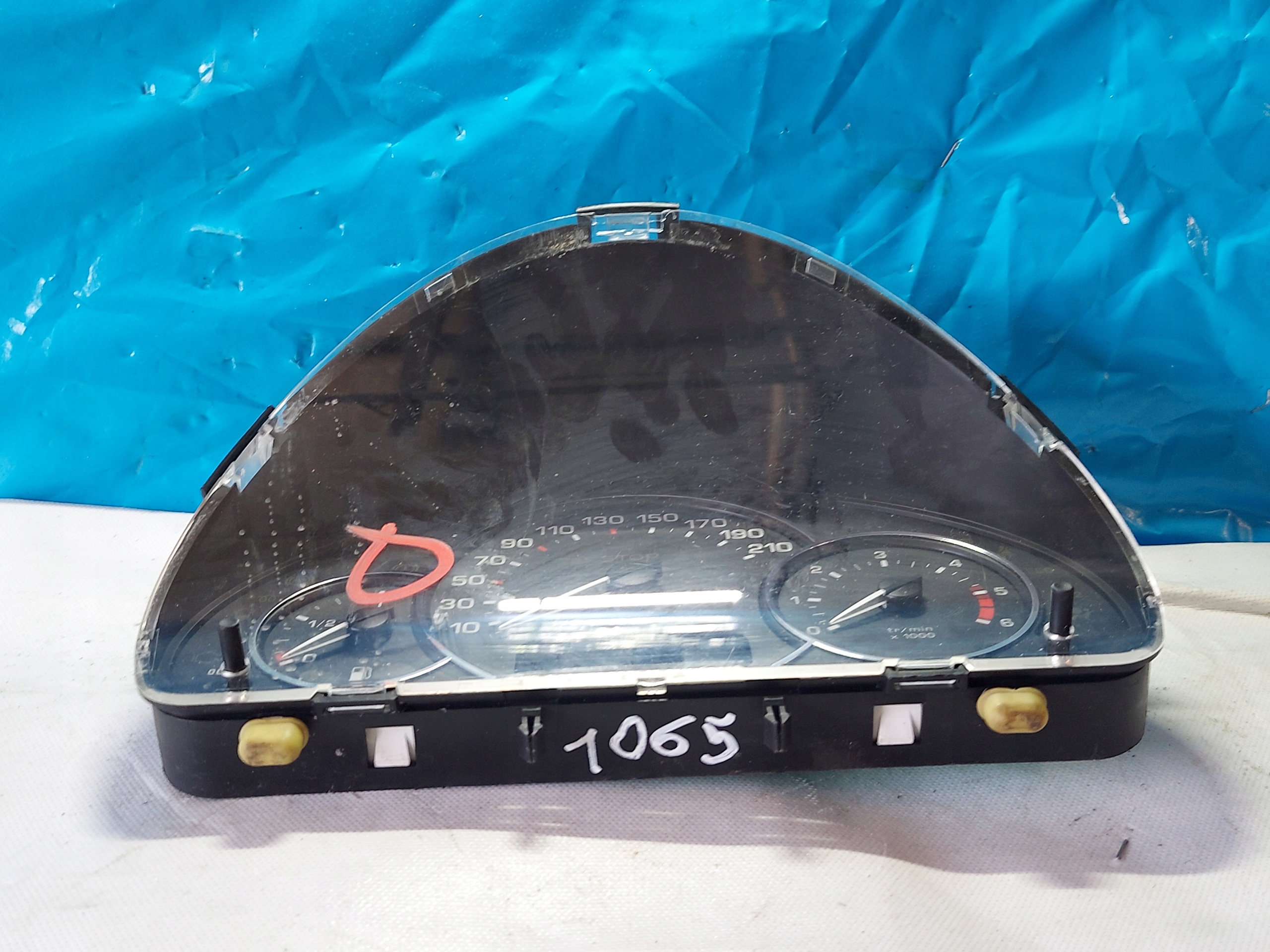 dials clock PEUGEOT 1007 1.4 HDI 9658241780