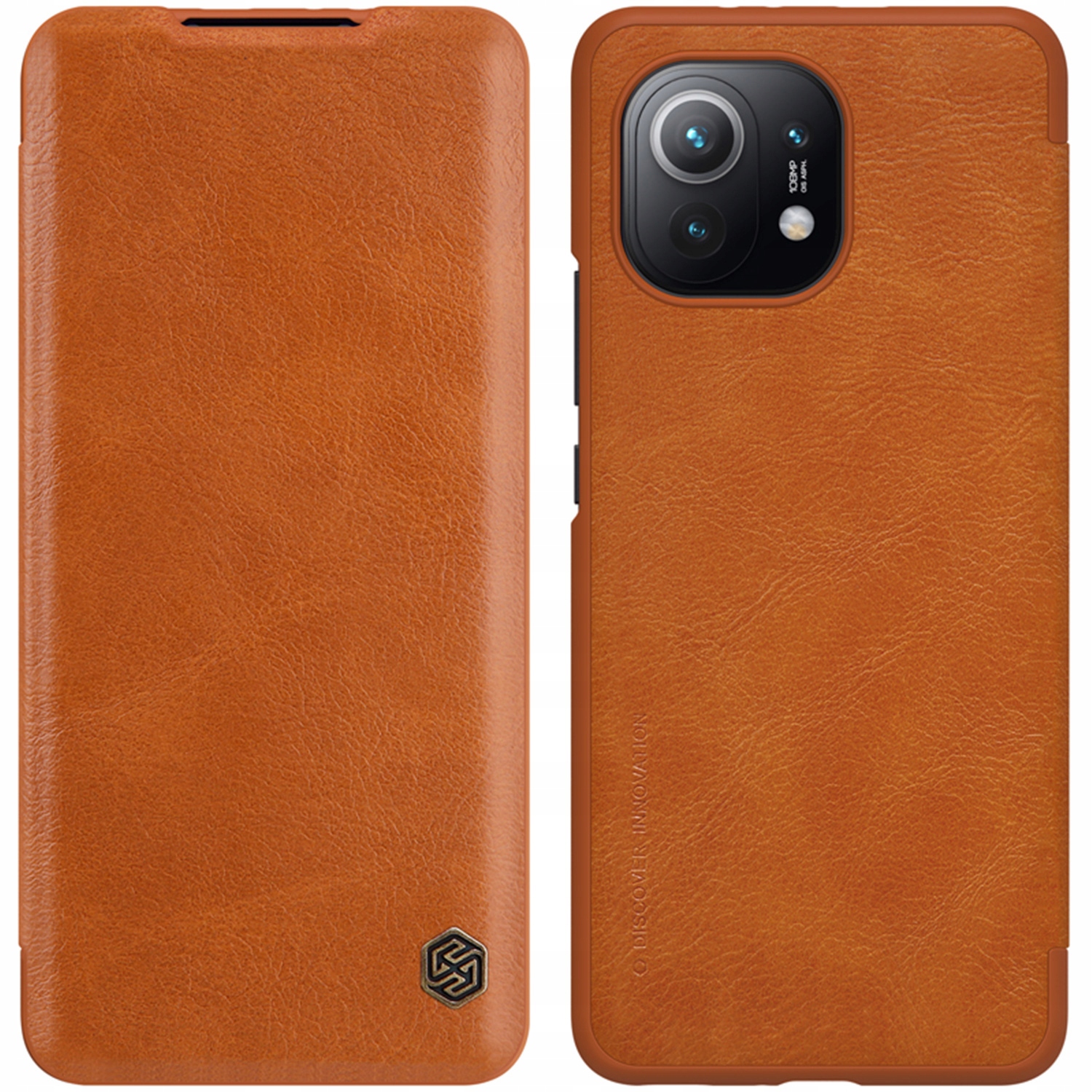 

Etui skórzane z klapką Nillkin Qin do Xiaomi Mi 11