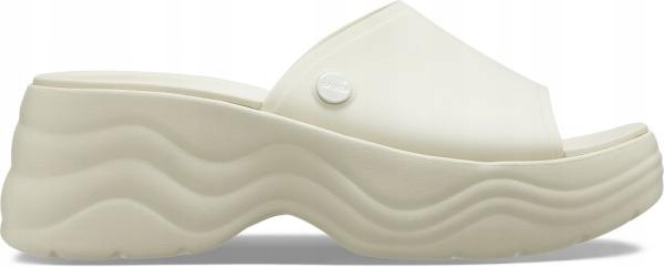 Crocs dámské nazouváky Skyline Slide 41,5 w10 Bone