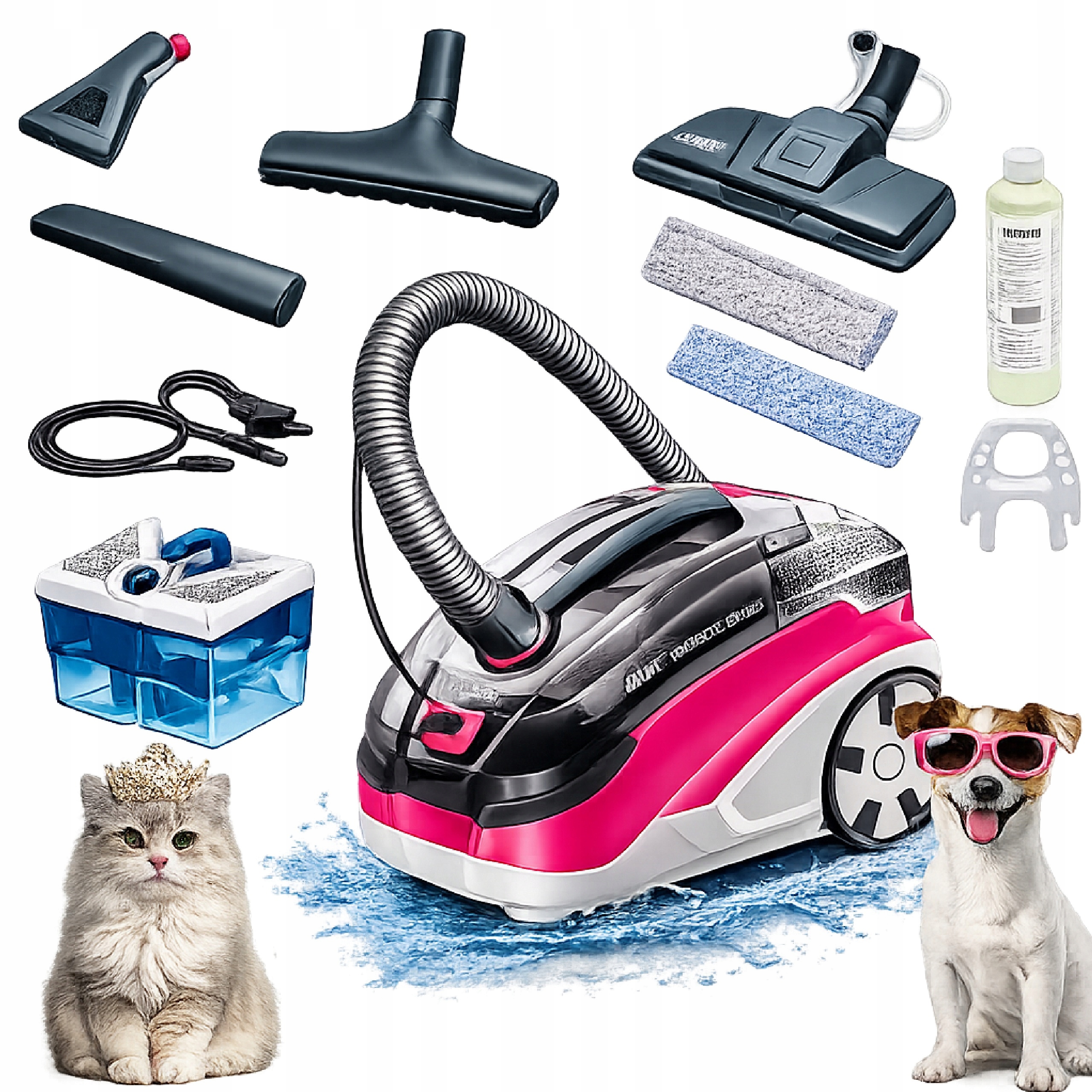 Odkurzacz piorący wodny Thomas Allergy & Family Aqua 1700W dla alergików