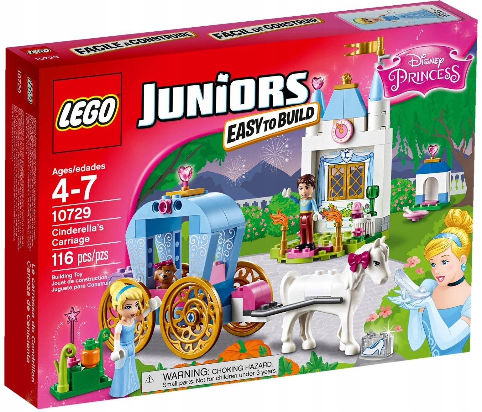 Lego Disney 10729 Popelčin kouzelný kočár Nové