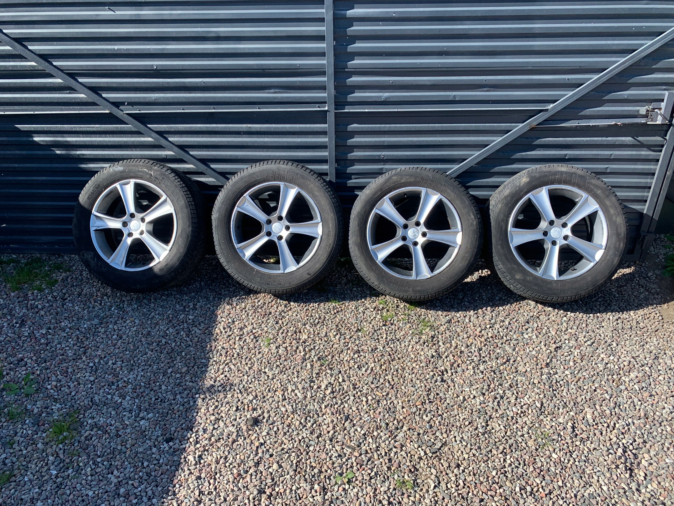 wheels Alu discs disc 255/55r18 5x112 caloroczne