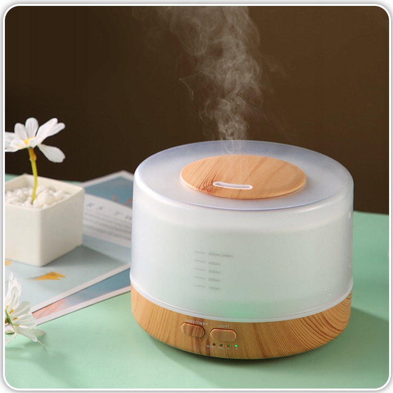 NAWILŻACZ POWIETRZA DUŻY DYFUZOR ZAPACHOWY AROMATERAPIA LAMPKA NOCNA 500 ml EAN (GTIN) 5906236930645