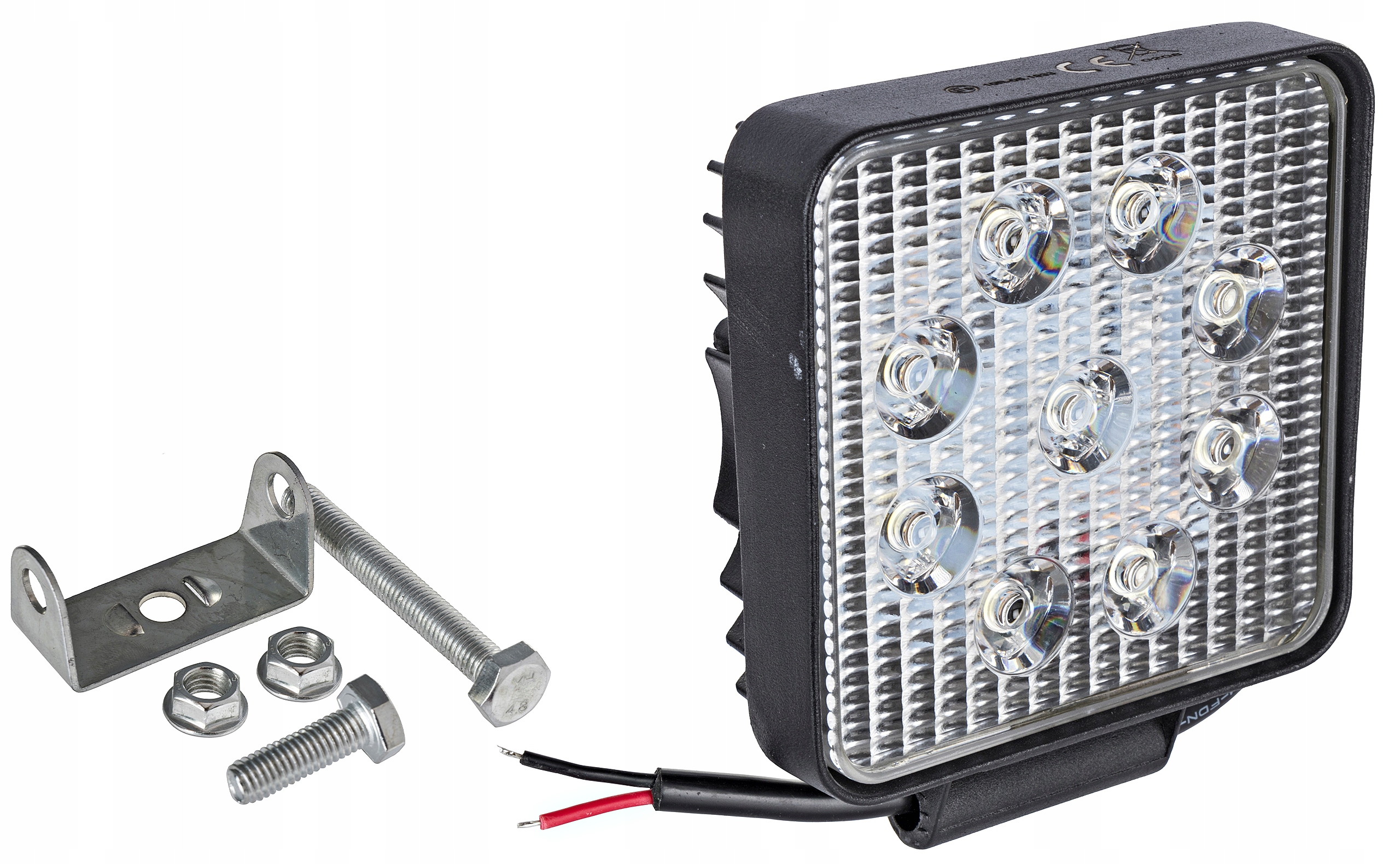 LAMPA ROBOCZA HALOGEN LED 27W 12V 24V 9-LED 2 szt. Zastosowanie oświetlenie otoczenia oświetlenie podłoża