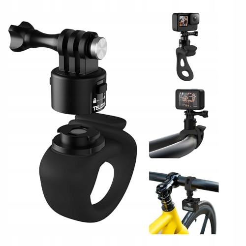 TELESIN S2 Quick Release Mount for Bike/Motorcycle Hero Insta360 DJI