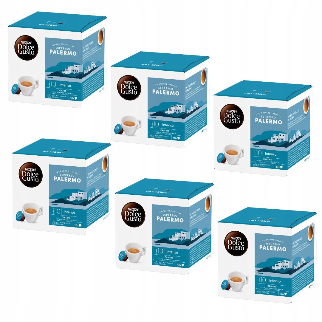 Kapsułki do Dolce Gusto Nescafe Palermo 96 sztuk 6x16