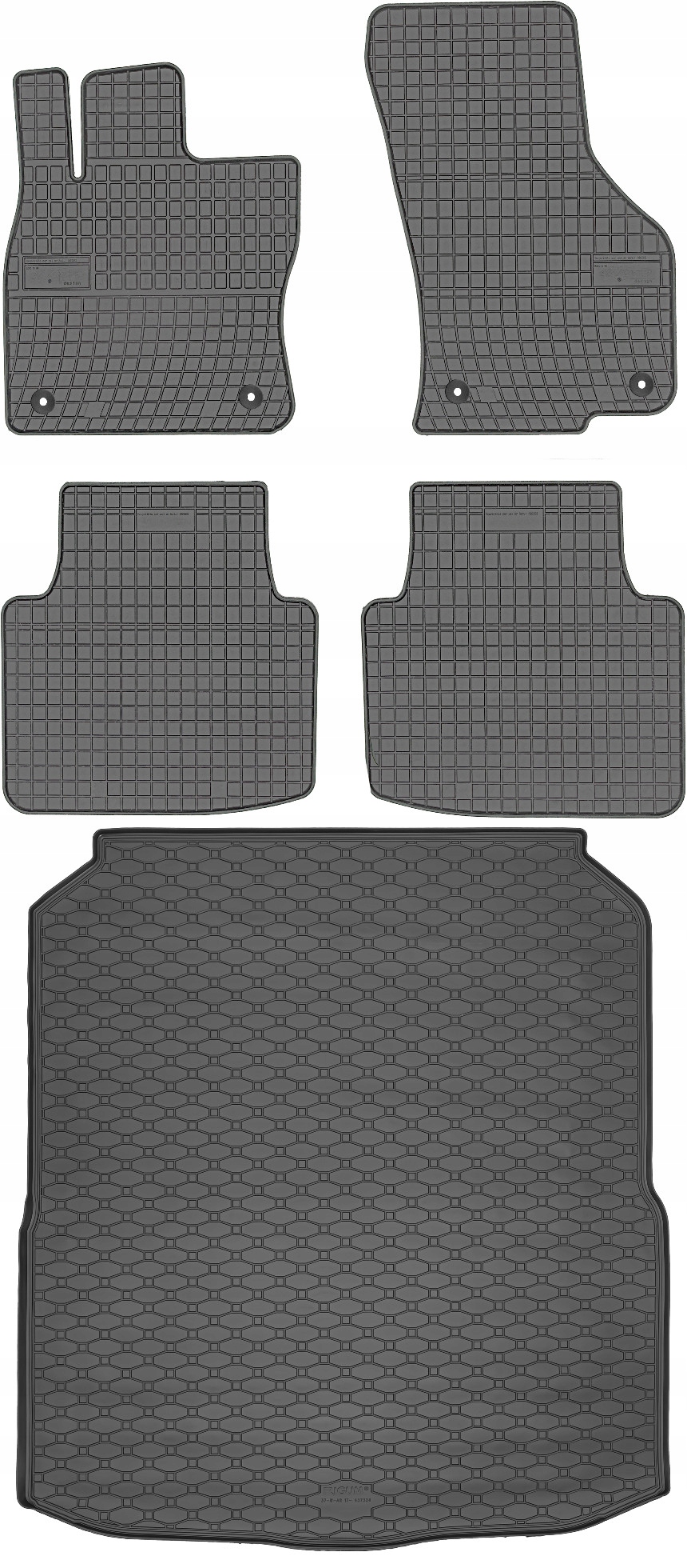 Volkswagen Arteon Sedan 2017- Sada rohoží koberčeky