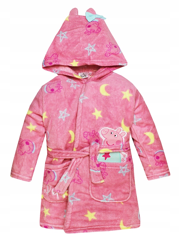 

Świnka Peppa Szlafrok Dziecięcy Z Kapturem 110