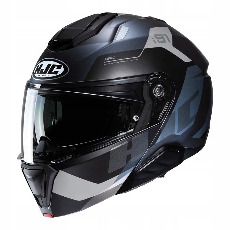 Kask motocyklowy Hjc I91 Carst Black/grey czarny szary Gratisy