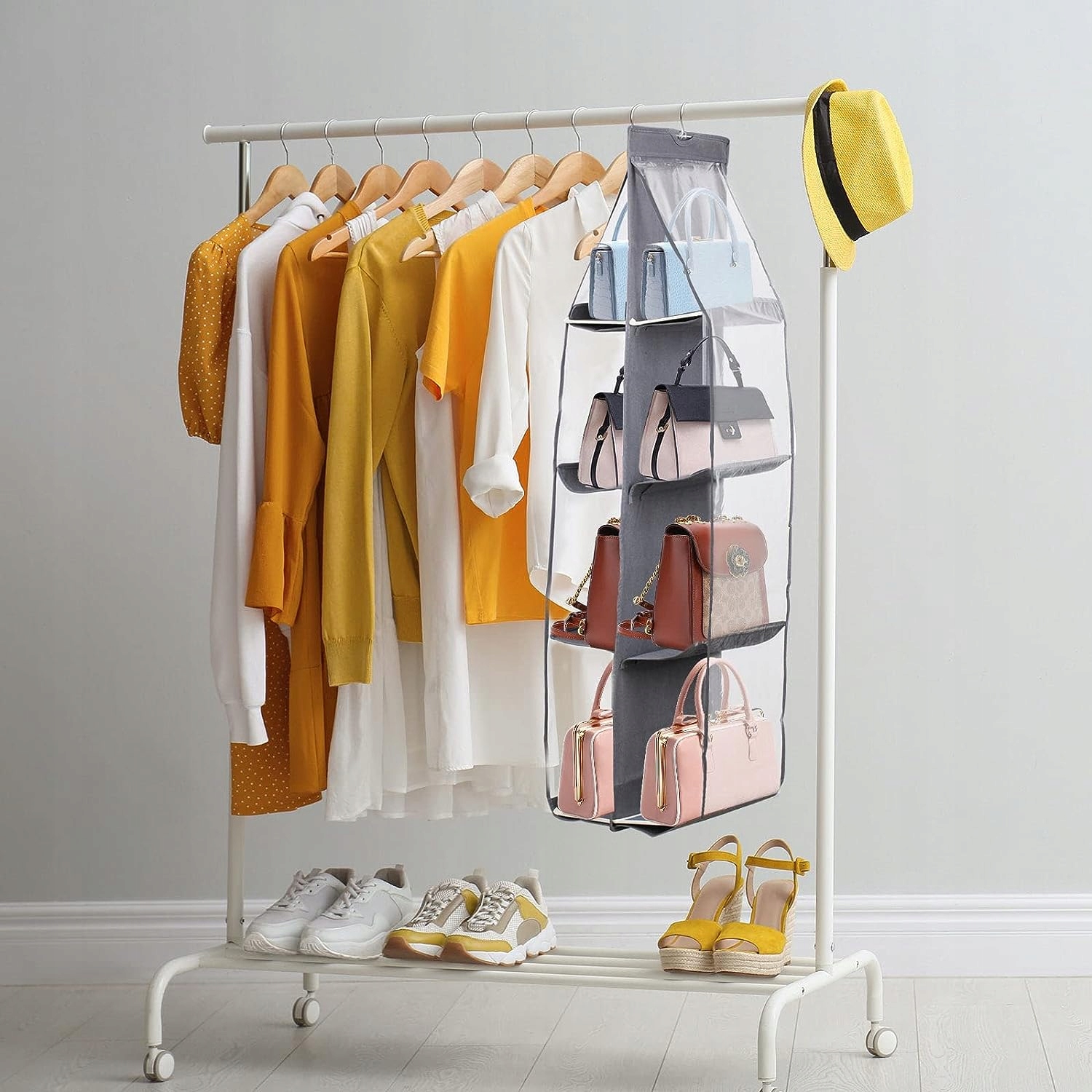 ORGANIZER DO SZAFY NA TOREBKI TOREBEK BUTY WIESZAK Kod producenta ogranizer