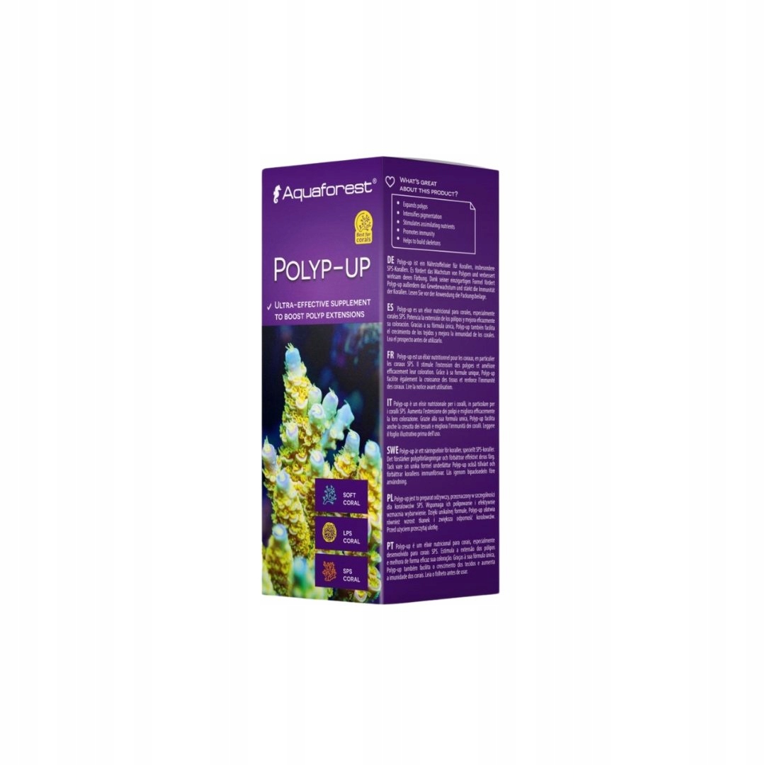 Kondicionér Pro Korálovce Aquaforest Polyp-up Booster 50 ML Stimulátor Růstu