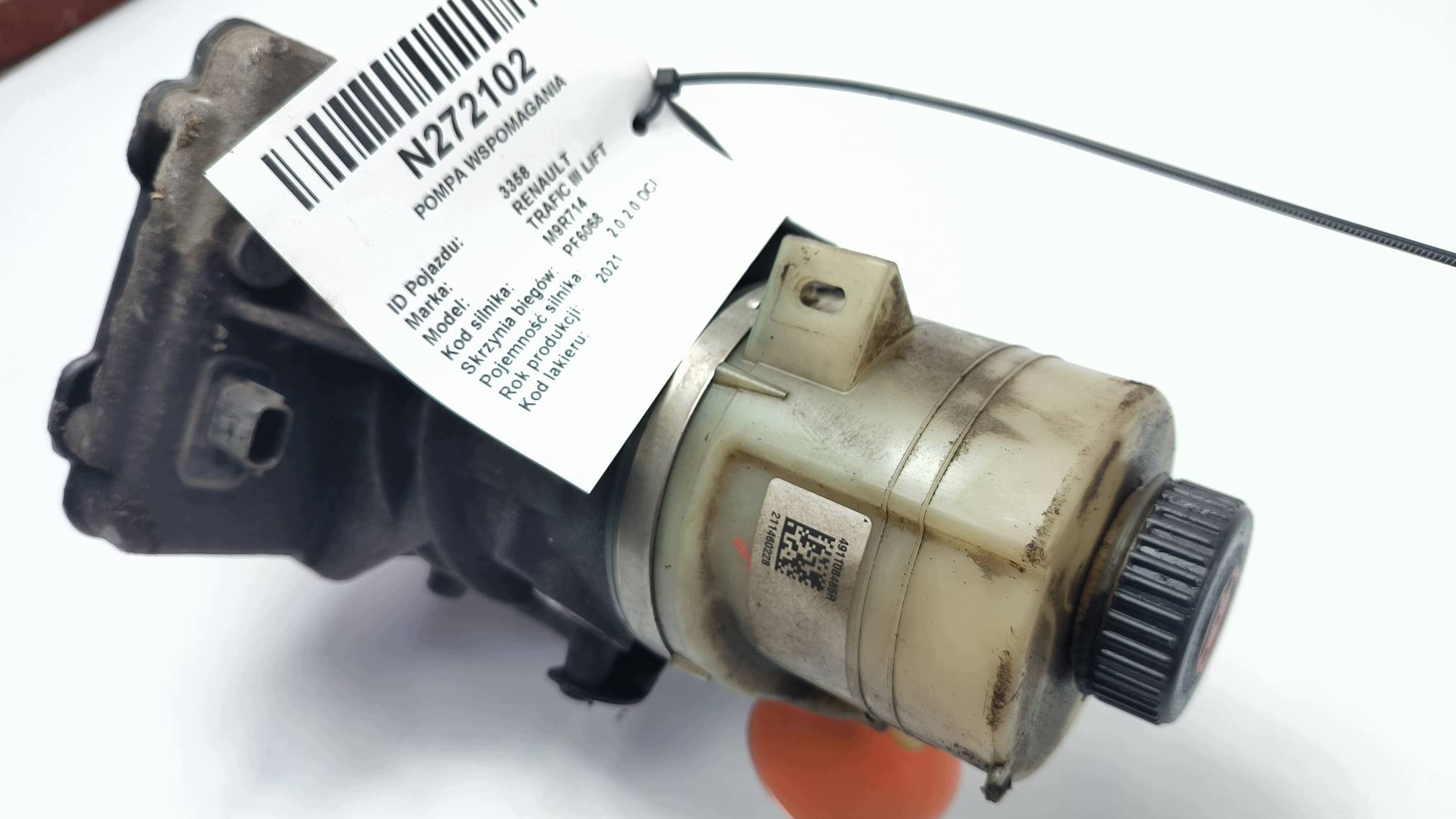 servo pump 491108485 RENAULT TRAFIC III LIFT